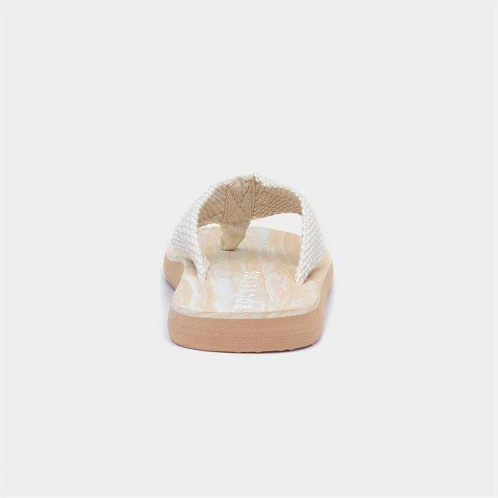 Rocket Dog Adios Womens Beige Webbing Flip Flop 5 Rocket Dog Adios Womens Beige Webbing Flip Flop - Image 3
