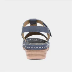Lilley & Skinner Jamaica Womens Navy Sandal -UK Shoe Sales Store 191163 2 L04.20220316000122