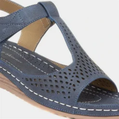 Lilley & Skinner Jamaica Womens Navy Sandal -UK Shoe Sales Store 191163 2 L05.20220316000122