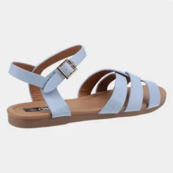 Divaz Antalya Womens Blue Strappy Sandal 6 Divaz Antalya Womens Blue Strappy Sandal -UK Shoe Sales Store 191176 3 L03.20230125000545