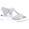 Fleet & Foster Valencia Womens Grey Leather Sandal -UK Shoe Sales Store 191189 3 L02.20230118000255