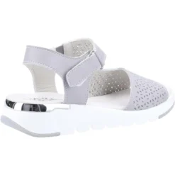 Fleet & Foster Valencia Womens Grey Leather Sandal 6 Fleet & Foster Valencia Womens Grey Leather Sandal -UK Shoe Sales Store 191189 3 L03.20230118000255
