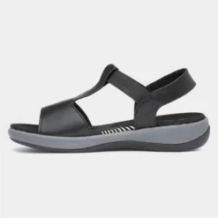 Hush Puppies Sylvie Womens Black Leather Sandal 8 Hush Puppies Sylvie Womens Black Leather Sandal -UK Shoe Sales Store 191233 2 L03.20230318000009