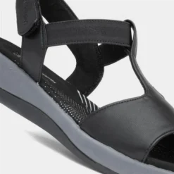 Hush Puppies Sylvie Womens Black Leather Sandal 10 Hush Puppies Sylvie Womens Black Leather Sandal -UK Shoe Sales Store 191233 2 L05.20230318000010