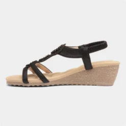 Lilley & Skinner Phuket Womens Black Sandal 8 Lilley & Skinner Phuket Womens Black Sandal -UK Shoe Sales Store 191249 2 L03.20230310000224