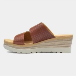 Lilley & Skinner Caymen Womens Tan Wedged Sandal -UK Shoe Sales Store 191252 2 L03.20230504000024