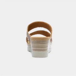 Lilley & Skinner Caymen Womens Tan Wedged Sandal -UK Shoe Sales Store 191252 2 L04.20230504000024