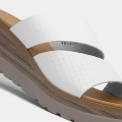 Lilley & Skinner Caymen Womens White Sandal -UK Shoe Sales Store 191253 2 L05.20230403000141