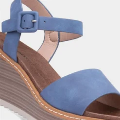 Heavenly Feet Orion Womens Blue Denim Sandal 10 Heavenly Feet Orion Womens Blue Denim Sandal -UK Shoe Sales Store 191262 2 L05.20230529000121