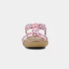 Lilley Womens Pink Multi Flower Sandal -UK Shoe Sales Store 191269 2 L02.20230412000526