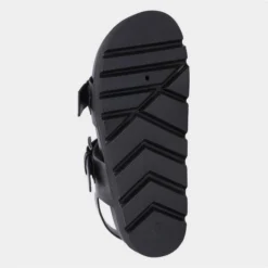 Divaz Saphia Womens Black Chunky Sandal -UK Shoe Sales Store 191309 3 L04.20230504000127