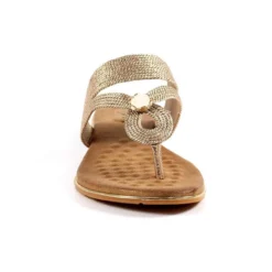 Lunar Ezra Womens Metallic Rose Gold Sandal -UK Shoe Sales Store 191315 3 L03.20230310000105