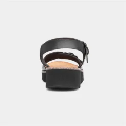 Heavenly Feet Trudy Womens Black Sandal -UK Shoe Sales Store 192033 2 L04.20230613000223