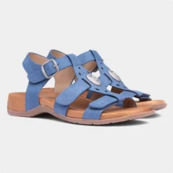 Heavenly Feet Cumbria Womens Blue Sandal 11 Heavenly Feet Cumbria Womens Blue Sandal -UK Shoe Sales Store 192036 2 L06.20230529000123