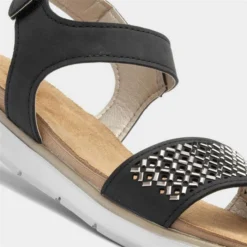 Lilley & Skinner Sorrento Womens Black Sandal -UK Shoe Sales Store 192046 2 L05.20230718000304