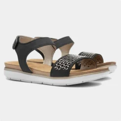 Lilley & Skinner Sorrento Womens Black Sandal -UK Shoe Sales Store 192046 2 L06.20230718000304