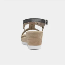 Lilley & Skinner Martinique Womens Black Sandal -UK Shoe Sales Store 192049 2 L04.20230504000130