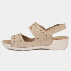 Cushion Walk Meryl Womens Beige Sandal 8 Cushion Walk Meryl Womens Beige Sandal -UK Shoe Sales Store 193016 2 L03.20230717000222