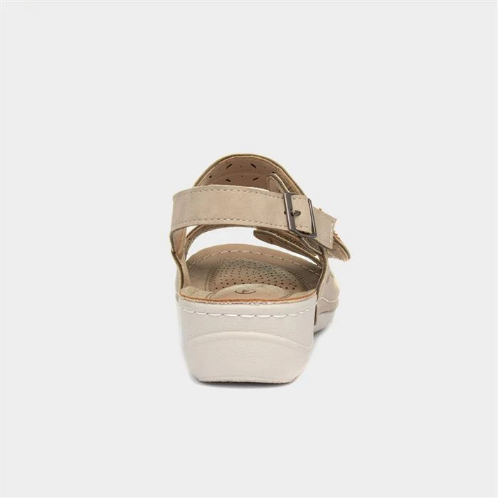 Cushion Walk Meryl Womens Beige Sandal 5 Cushion Walk Meryl Womens Beige Sandal - Image 3