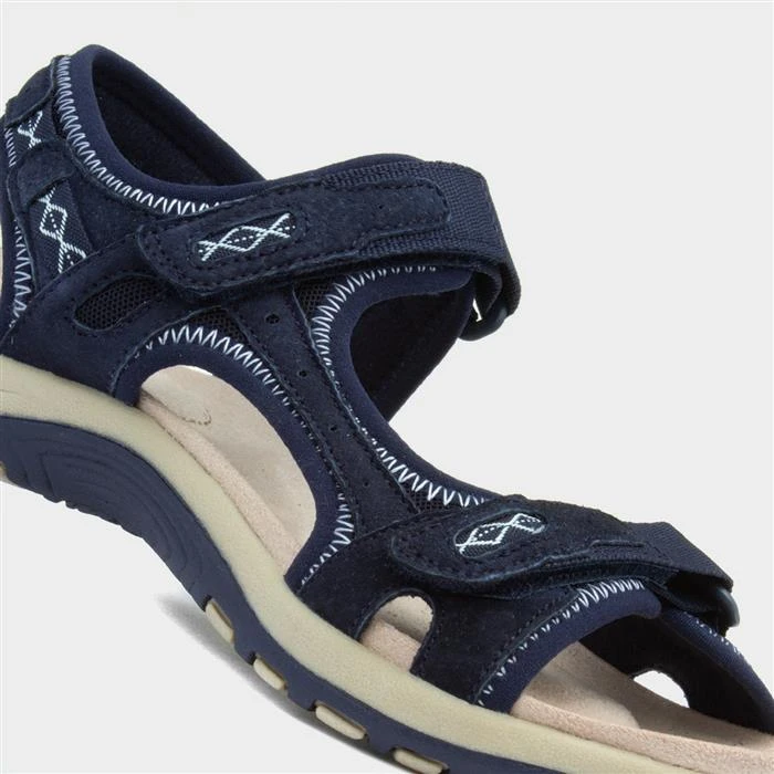 Free Spirit Frisco Womens Navy Sandal 6 Free Spirit Frisco Womens Navy Sandal - Image 4