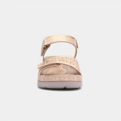 Comfy Steps Menorca Womens Beige Sandal