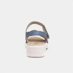 Softlites Womens Blue Flower Sandal 9 Softlites Womens Blue Flower Sandal -UK Shoe Sales Store 197012 2 L04.20220720000050