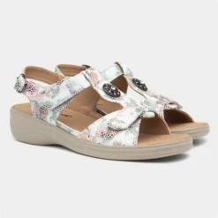 Cushion Walk Star Womens Multi Sandal -UK Shoe Sales Store 199118 2 L06.20220531000106