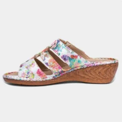 Cushion Walk Claudia Womens White Floral Sandal 8 Cushion Walk Claudia Womens White Floral Sandal -UK Shoe Sales Store 199415 2 L03.20230808000228