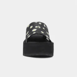 Rocket Dog Honalo Eloise Womens Black Daisy Sandal