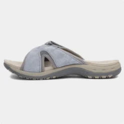 Free Spirit Wickford Womens Grey Mule Sandal -UK Shoe Sales Store 199531 2 L03.20230613000223