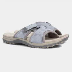 Free Spirit Wickford Womens Grey Mule Sandal -UK Shoe Sales Store 199531 2 L06.20230613000223