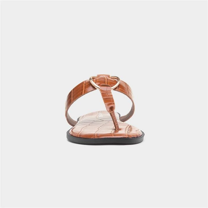 Dunlop Kendall Womens Tan Toe Post Sandal 3 Dunlop Kendall Womens Tan Toe Post Sandal
