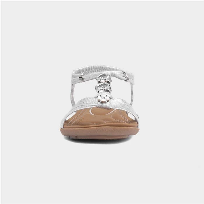 Lotus Rennes Womens Silver Shimmer Sandal 3 Lotus Rennes Womens Silver Shimmer Sandal