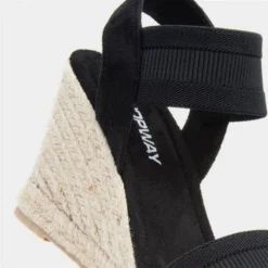 Topway Womens Black Wedge Sandal 10 Topway Womens Black Wedge Sandal -UK Shoe Sales Store 199591 2 L05.20230627000345
