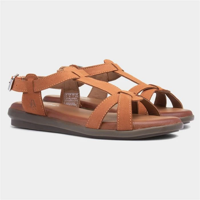 Hush Puppies Kate Womens Tan Leather Sandals 7 Hush Puppies Kate Womens Tan Leather Sandals - Image 5