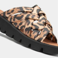 Heavenly Feet Paige Womens Leopard Platform Sandal -UK Shoe Sales Store 199617 2 L05.20230607000226