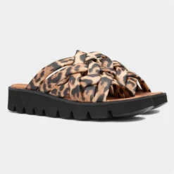 Heavenly Feet Paige Womens Leopard Platform Sandal -UK Shoe Sales Store 199617 2 L06.20230607000226