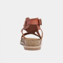 Heavenly Feet Desert Womens Tan Sandal -UK Shoe Sales Store 199626 2 L04.20230607000227