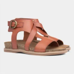 Heavenly Feet Desert Womens Tan Sandal -UK Shoe Sales Store 199626 2 L06.20230607000227