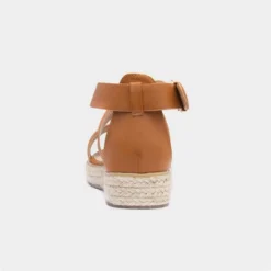 Lotus Catalina Womens Tan Flatform Sandal -UK Shoe Sales Store 199635 2 L04.20230511000100