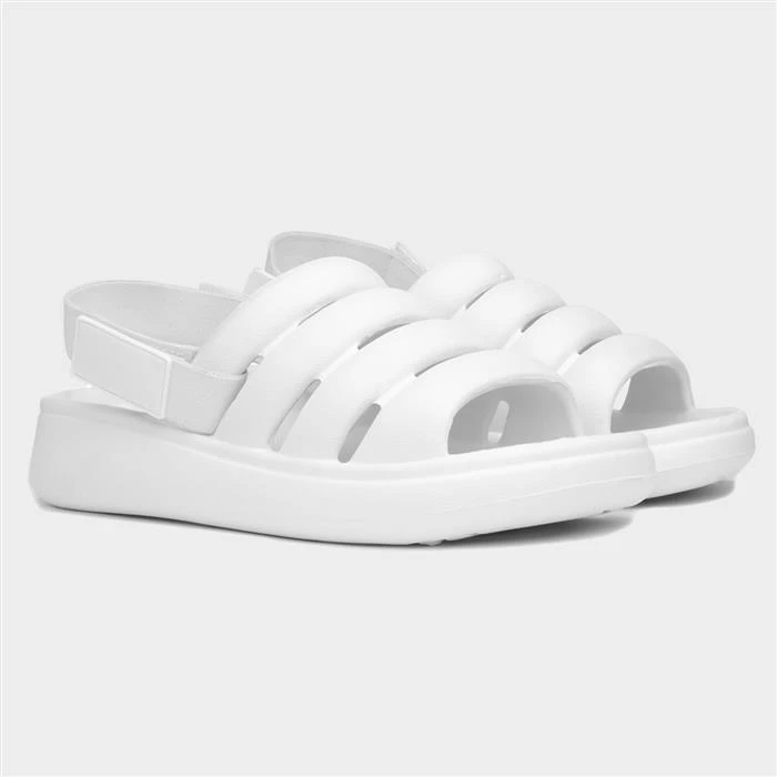 Truffle Women's White Chunky Sandals 7 Truffle Women's White Chunky Sandals - Image 5