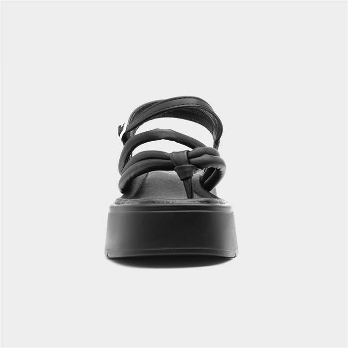 Heart ZA7 Womens Black Chunky Sandal 3 Heart ZA7 Womens Black Chunky Sandal
