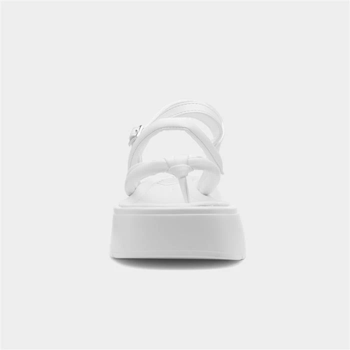 Heart ZA7 Womens White Chunky Sandal 3 Heart ZA7 Womens White Chunky Sandal