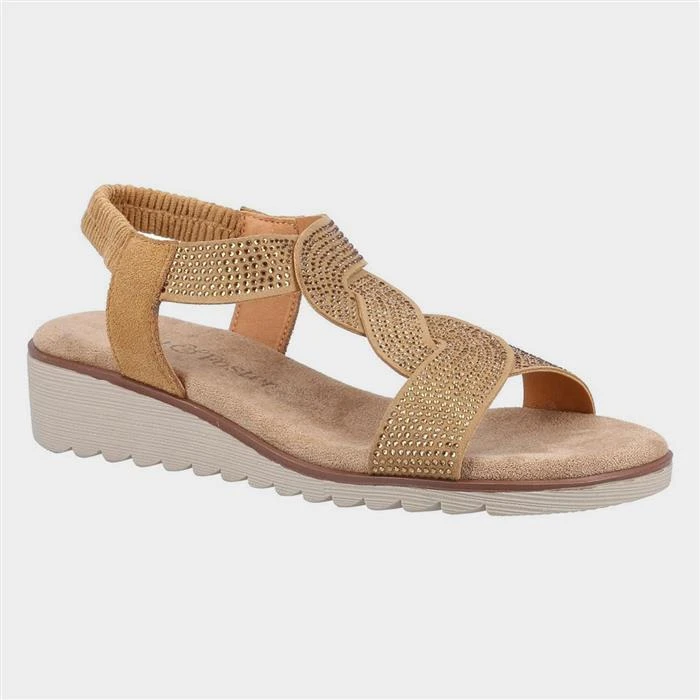Fleet & Foster Hyacinth Womens Tan Sandal 3 Fleet & Foster Hyacinth Womens Tan Sandal