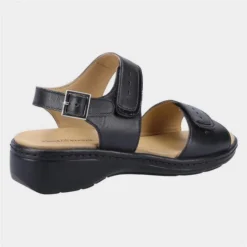 Fleet & Foster Linda Womens Black Sandal -UK Shoe Sales Store 199716 3 L03.20230526000231