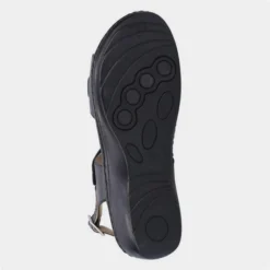 Fleet & Foster Linda Womens Black Sandal -UK Shoe Sales Store 199716 3 L04.20230526000231