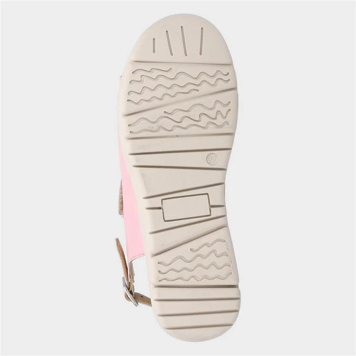 Fleet & Foster Kara Womens Pink Sandal 5 Fleet & Foster Kara Womens Pink Sandal - Image 3