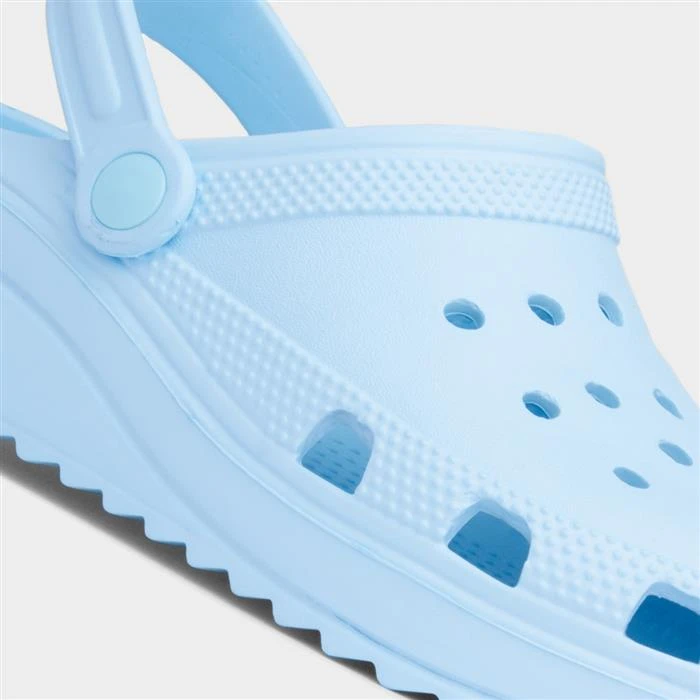 Truffle Fergie Womens Blue Platform Clogs 6 Truffle Fergie Womens Blue Platform Clogs - Image 4