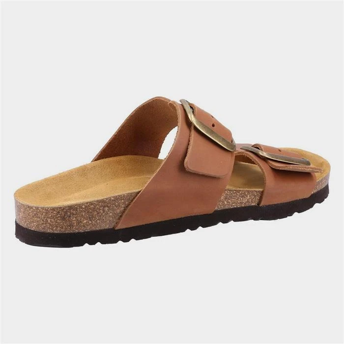 Hush Puppies Kimberly Womens Tan Mule Sandal 4 Hush Puppies Kimberly Womens Tan Mule Sandal - Image 2