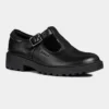 Geox J Casey Kids Black Leather Shoe Sizes 28-31 -UK Shoe Sales Store 202014 3 L02.20230418000406